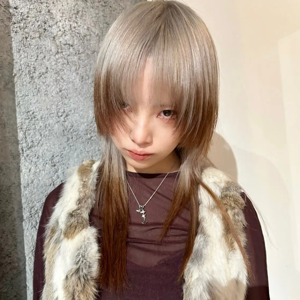 ロング カラー ベージュカラー ブラウンカラー ブラウンベージュ ﾌﾞﾚｲｽﾞ˚✧₊⁎ ﾚｲﾔｰToriのヘアスタイル