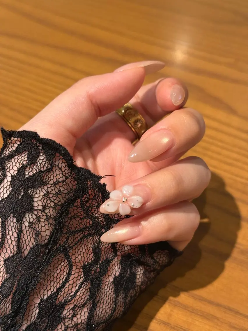 ネイル フラワーネイル ハンドネイル tou_kyoto kiyokaのネイルデザイン