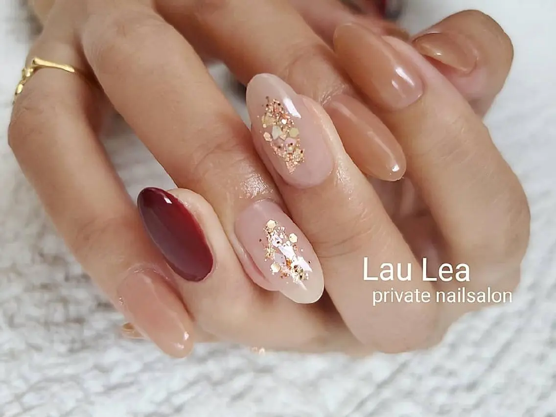 ネイル キラキラネイル ラメ(グリッター) salon WR by lauleaのネイルデザイン
