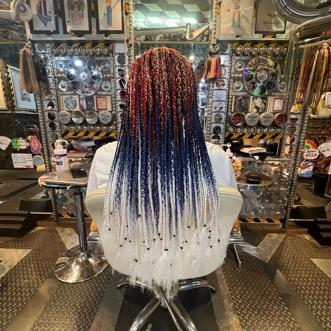 ショート カラー ヘアアレンジ メンズ キッズ KOYA ｺﾔのヘアスタイル