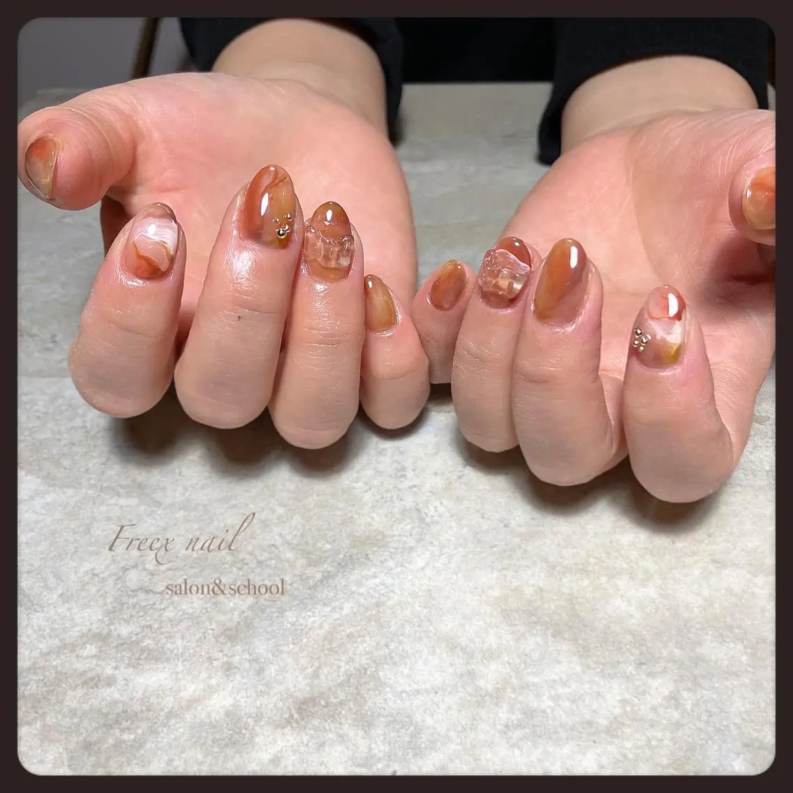 ネイル ニュアンスネイル ハンドネイル ハンドケア freex nail /ニュアンス/個性派のネイルデザイン