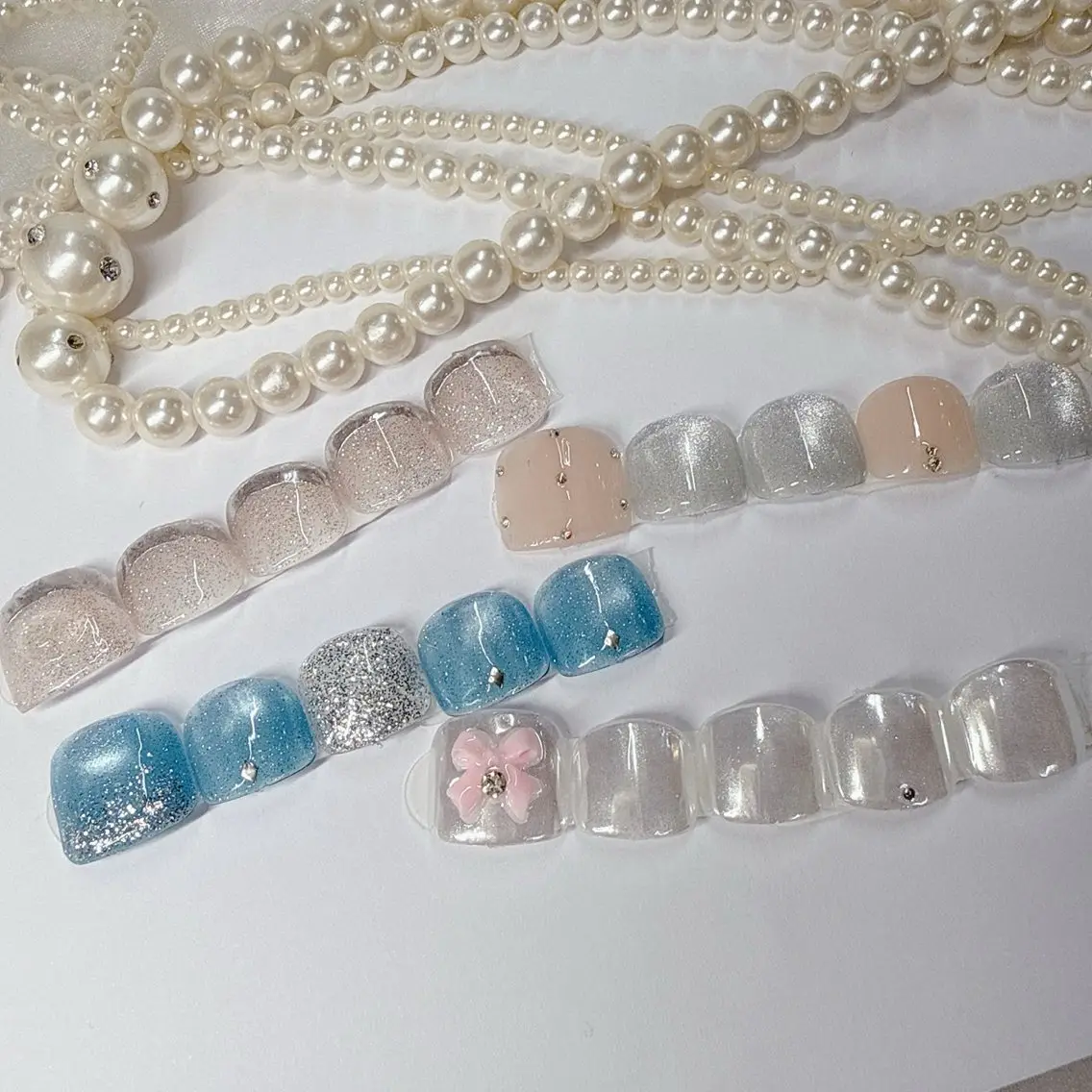 ネイル フットネイル フットネイル nail salon Rucheruのネイルデザイン
