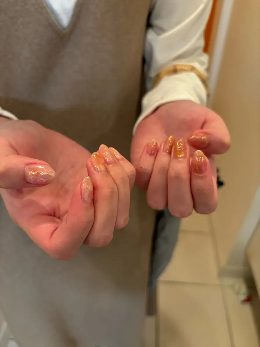 ネイル ハンドネイル moi nail ˙⋆.˚のネイルデザイン