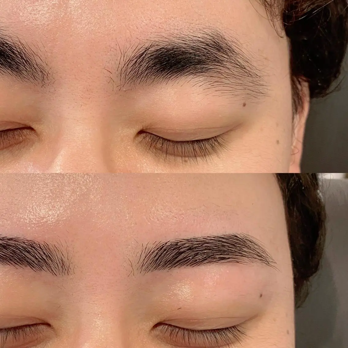 アイブロウ メンズアイブロウ WHITE EYE Maoのマツエク・マツパデザイン