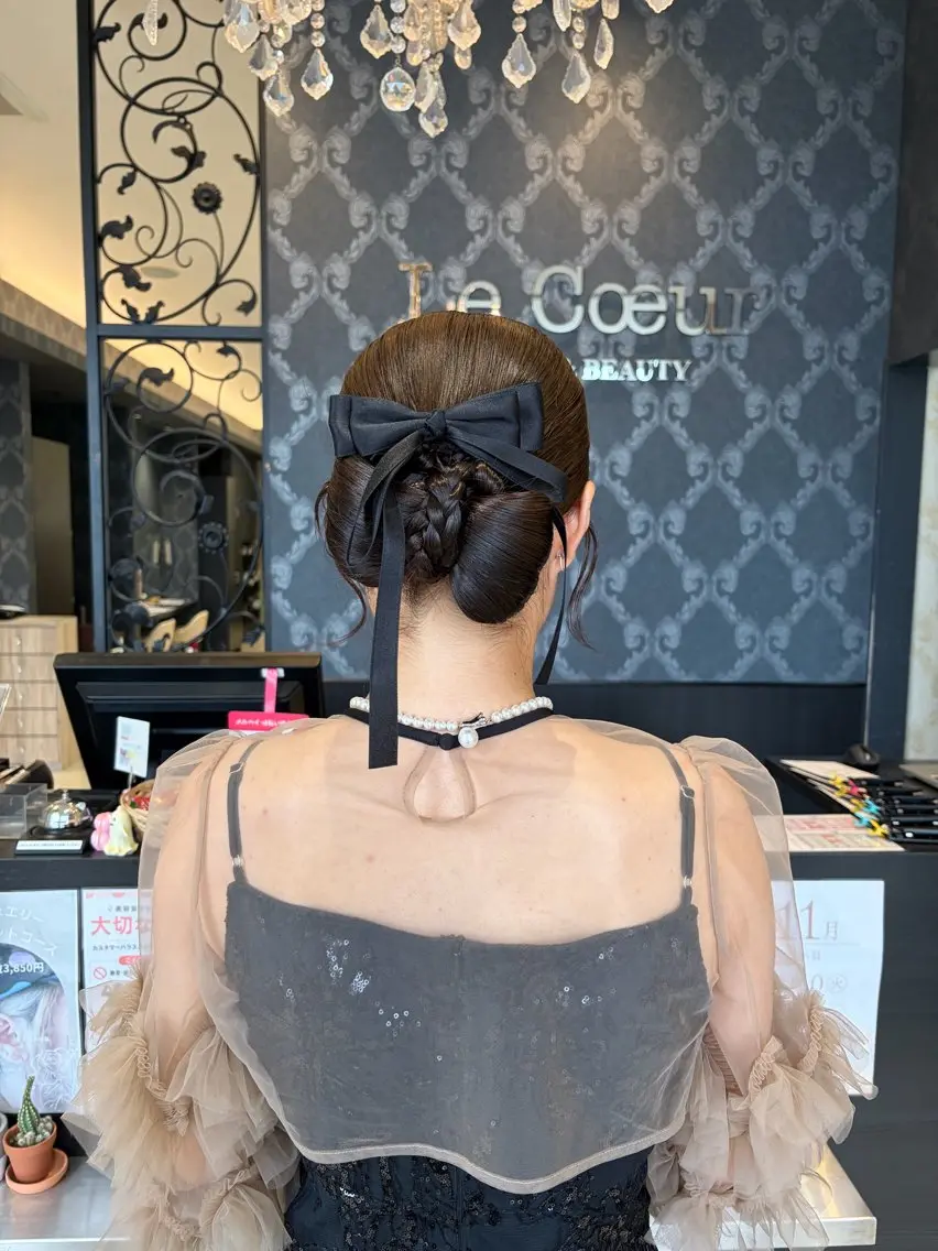 ヘアアレンジ 大口 楓のヘアスタイル