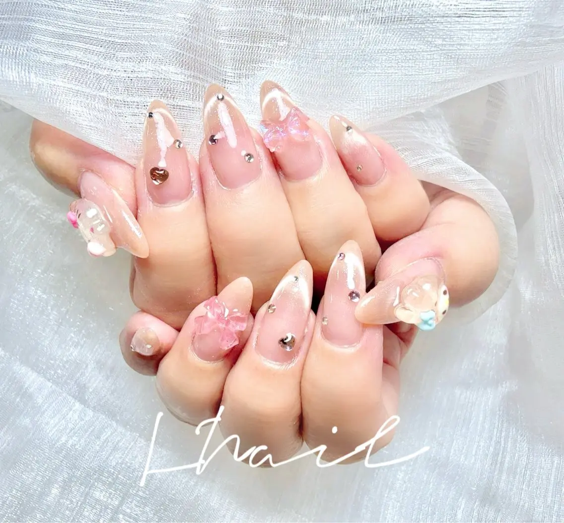 ネイル 持ち込み ハンドネイル ハンドケア L. Nailのネイルデザイン