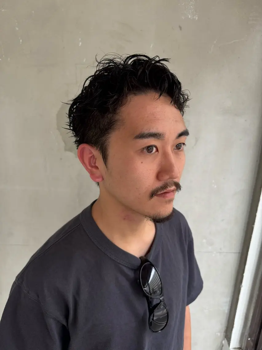 ショート パーマ ショートヘア 松井 拓未のヘアスタイル