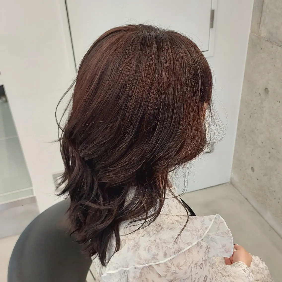 ミディアム ヘアアレンジ カラー ブラウンカラー ヘアカラー Kazuma/大名/ ブリーチ、縮毛募集中のヘアスタイル