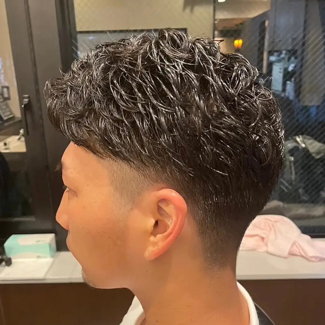 ショート パーマ 長谷川 真那のヘアスタイル