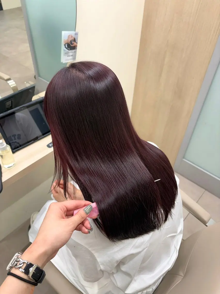 【レディース限定】カット+カラーモデル 3cm以上カットの方限定⭐️の写真