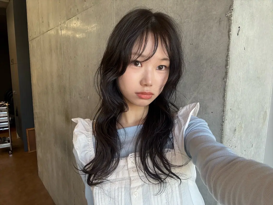 ロング カラー 透明感カラー ヘアカラー トリートメント 表参道/ボブカット 岩倉稜真のヘアスタイル
