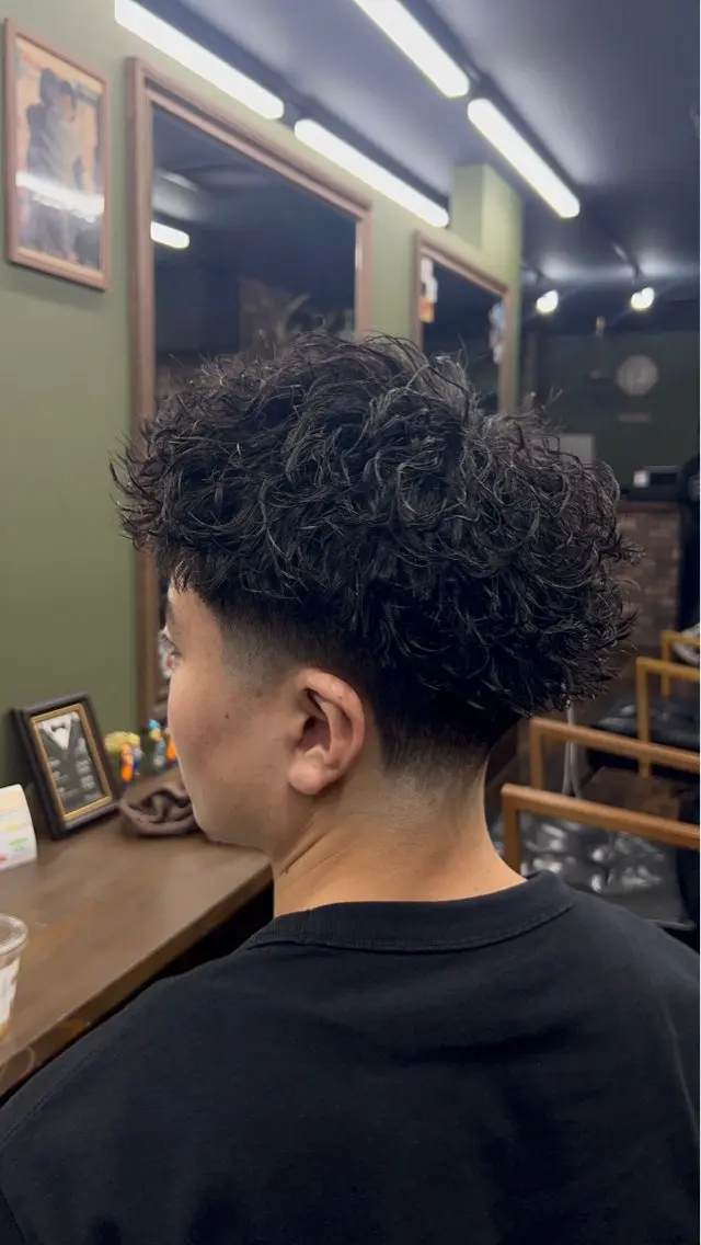 メンズ 井高 洸のヘアスタイル