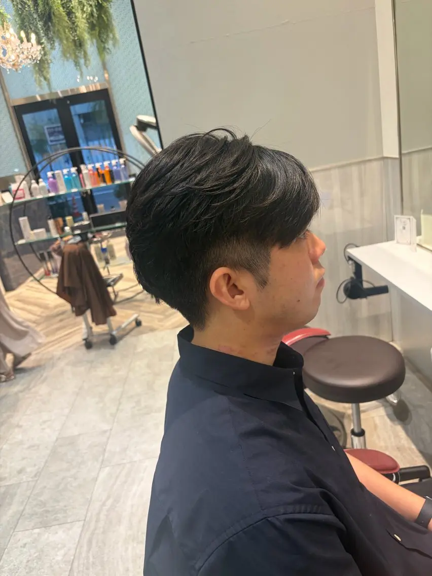 メンズ earth銀座 青山🩵のヘアスタイル
