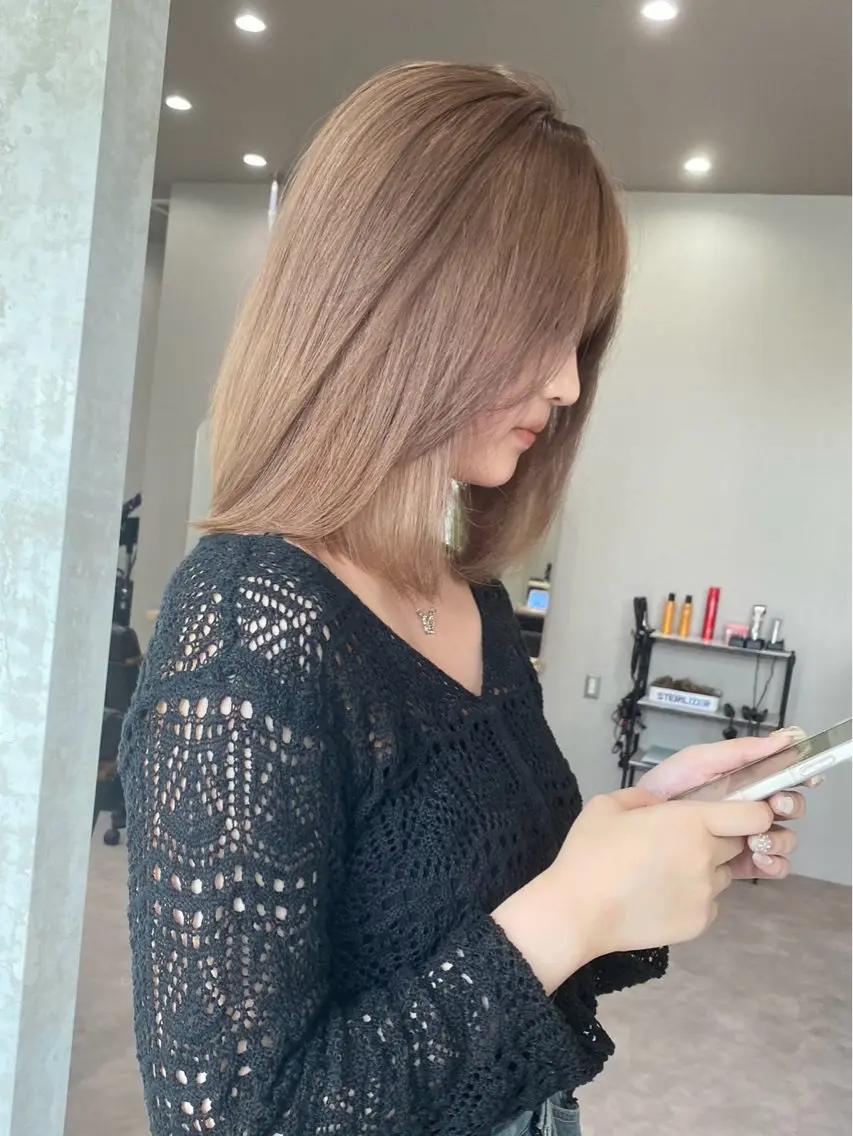 カット＋Wカラー＋1stepトリートメントの写真