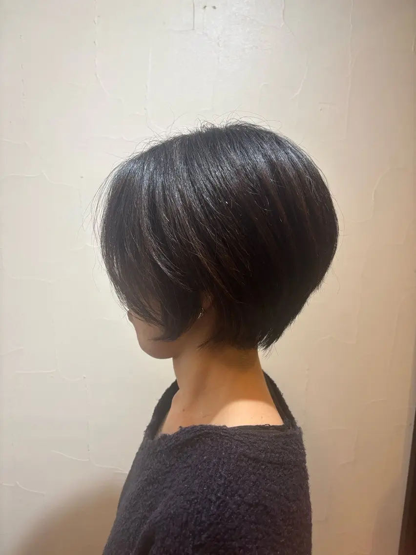ショート ショートヘア 縮毛矯正特化/ 小顔カット/森彪真のヘアスタイル