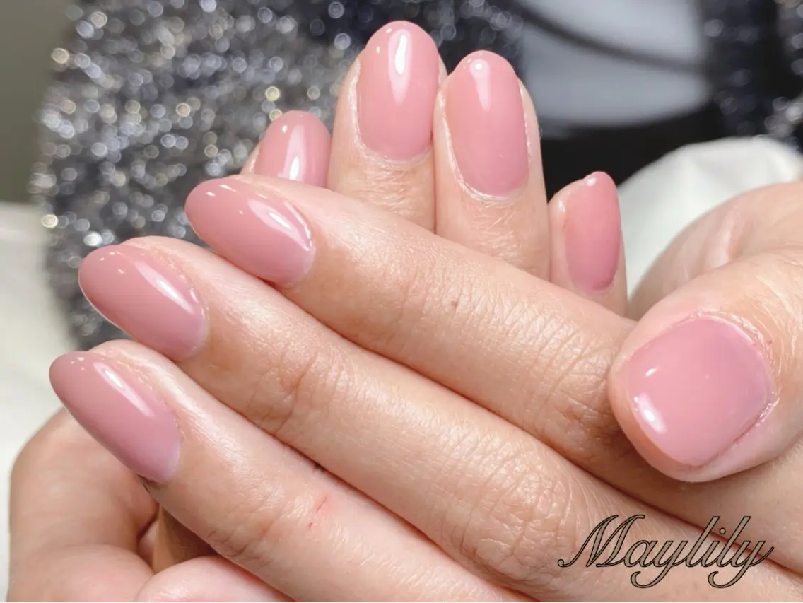 ネイル ワンカラーネイル Nail salon Maylilyのネイルデザイン