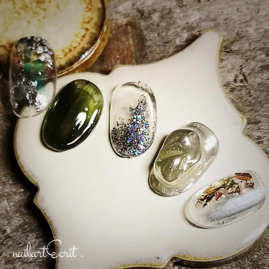 ネイル ニュアンスネイル nailart ecritのネイルデザイン