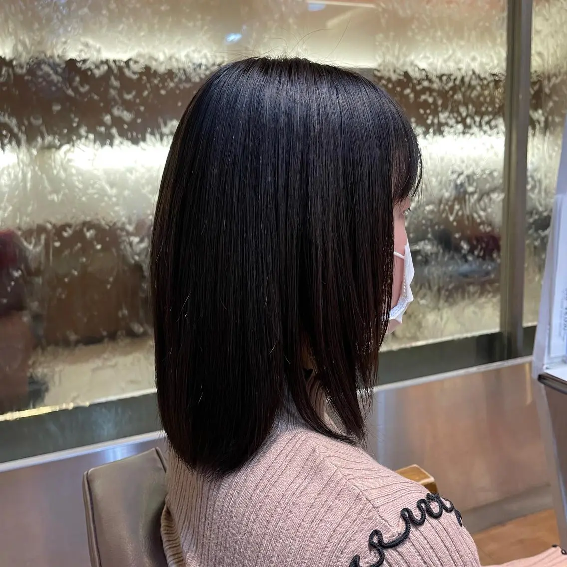ミディアム 縮毛矯正 トリートメント 梶谷 和希のヘアスタイル