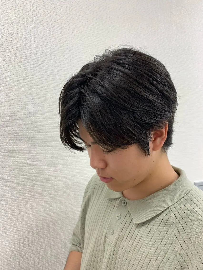 ショート カラー パーマ メンズ メンズパーマ ⚡️メンズ特化⚡️ RYUKIのヘアスタイル