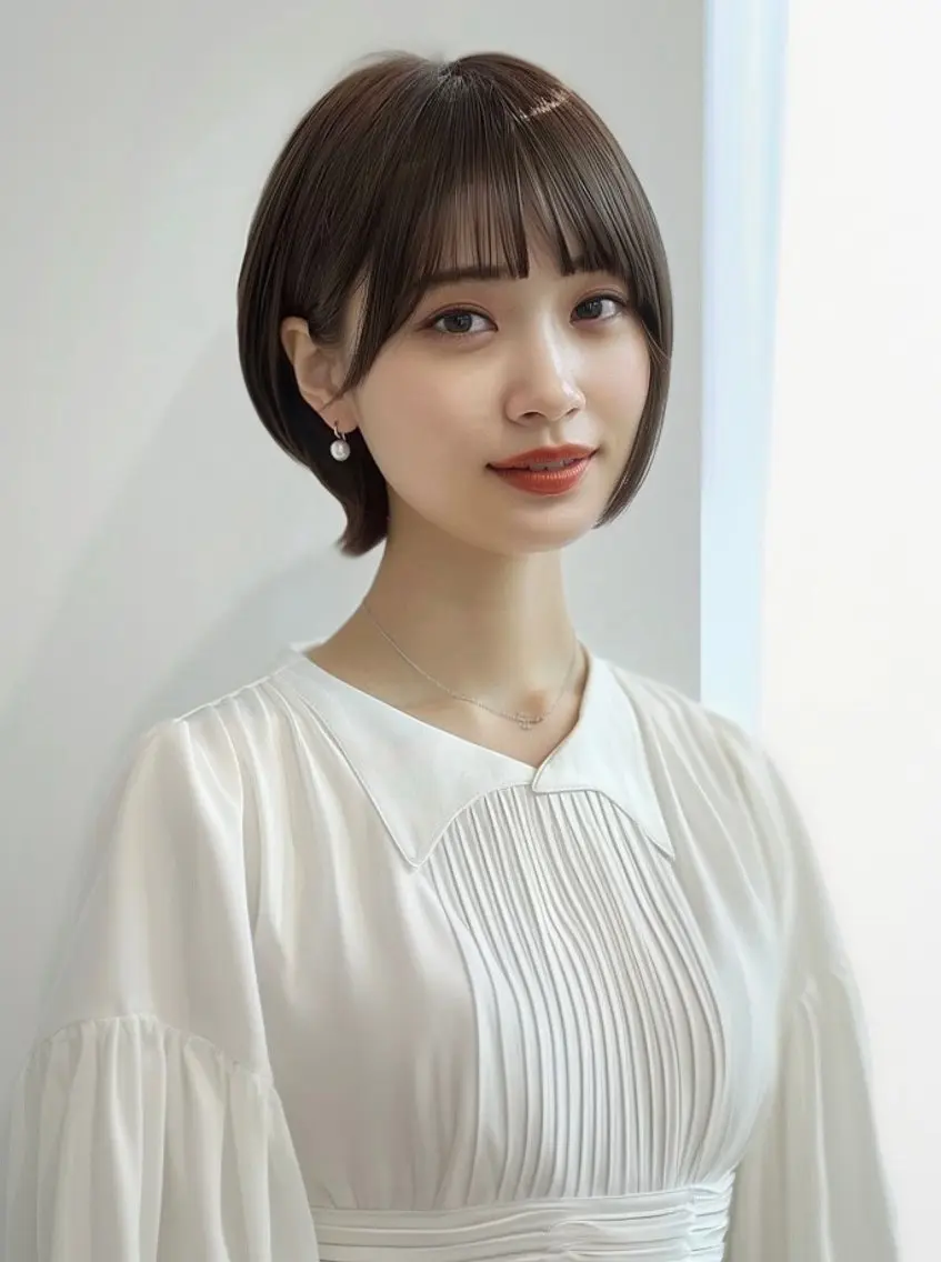 ショート 🫧似合わせショート ゴヤ🫧のヘアスタイル