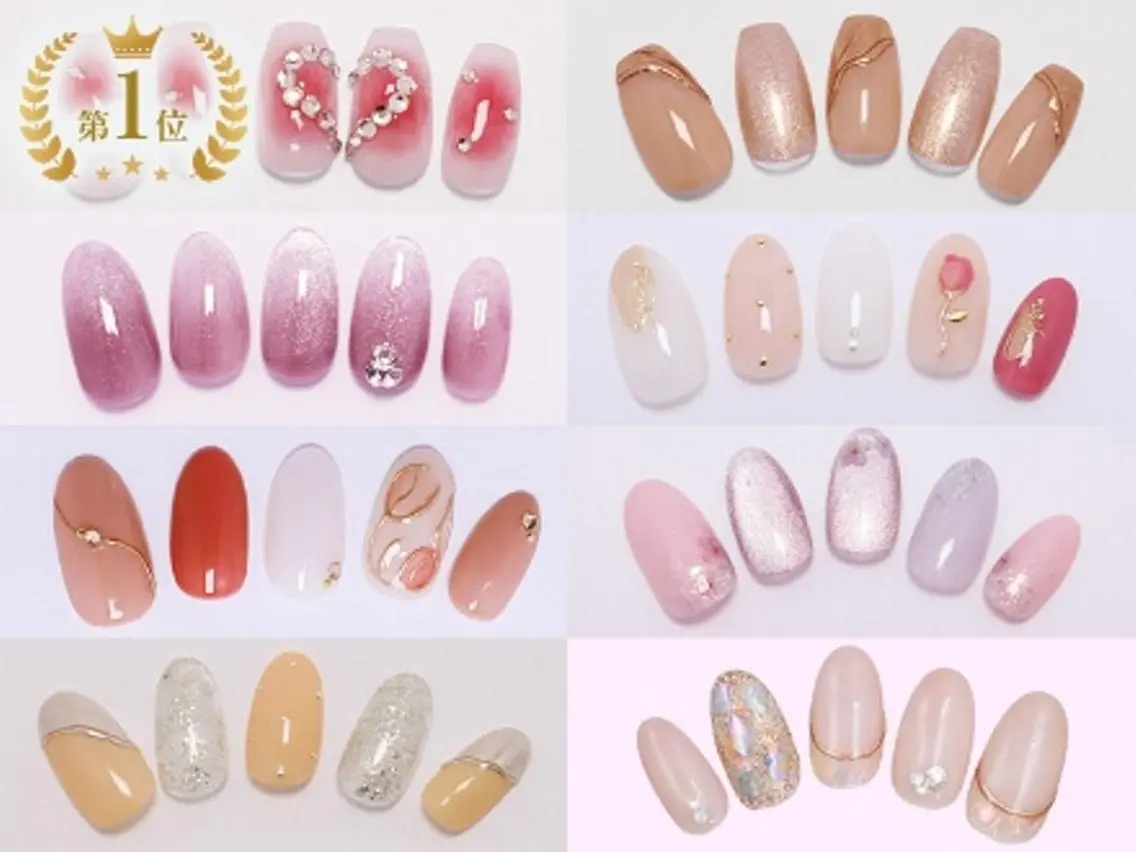 ☆3月・4月限定☆2000円OFF☆多数のデザインから選べる♪人気のトレンドデザイン/10340円→8340円オフ無料の写真