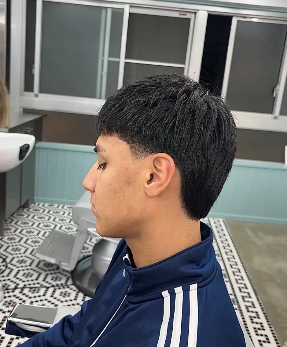 ショート メンズ 安部 大樹のヘアスタイル
