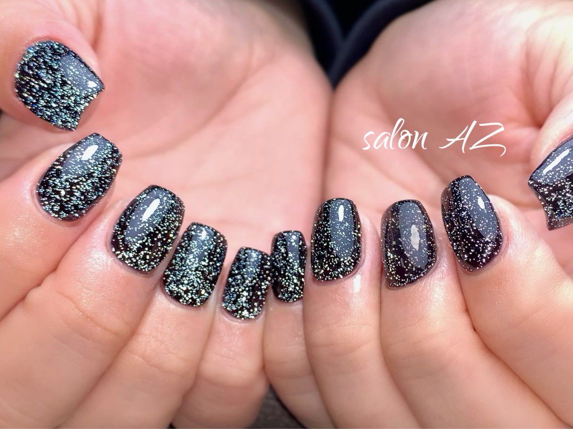 ネイル 持ち込み オフィスネイル スカルプネイル ハンドネイル salon AZ NANAのネイルデザイン
