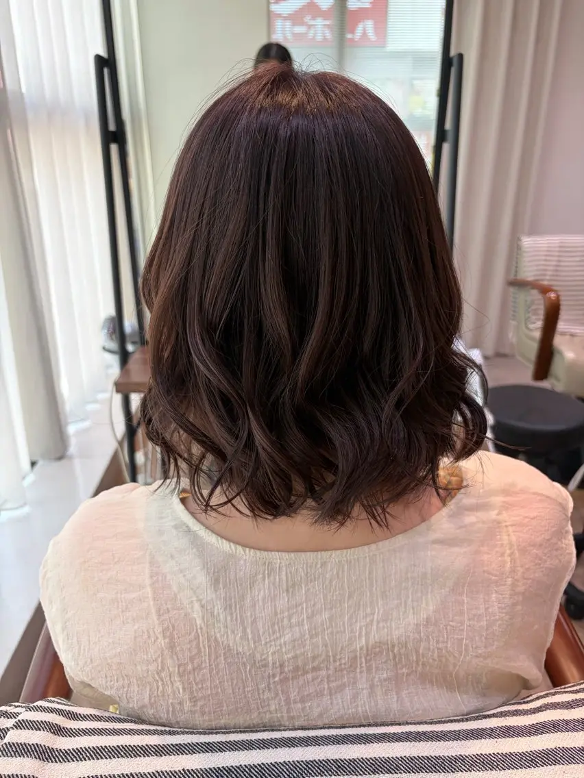 ショート 藤原汐彩／縮毛矯正 ／髪質改善モデル募集のヘアスタイル