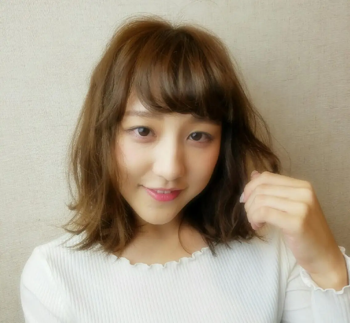 ショート ミディアム カラー ヘアアレンジ s maasaのヘアスタイル