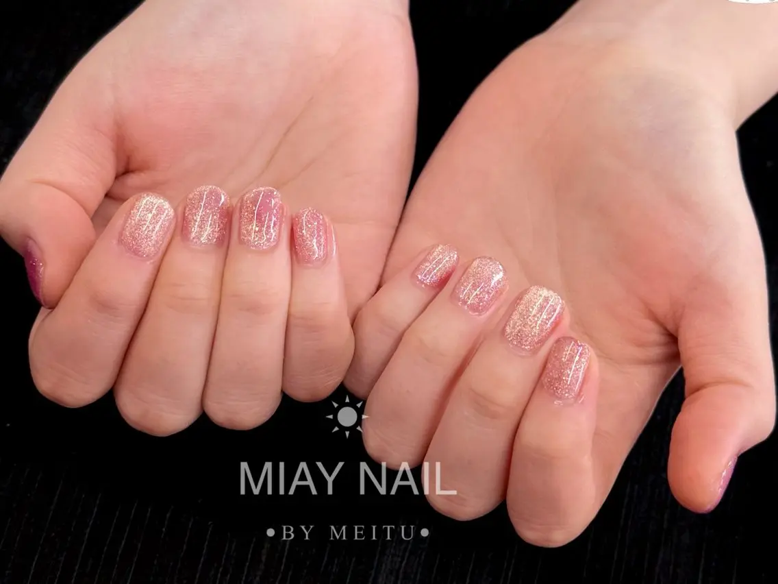 ネイル ハンドネイル 💜MIYA NAIL鶴見店のネイルデザイン