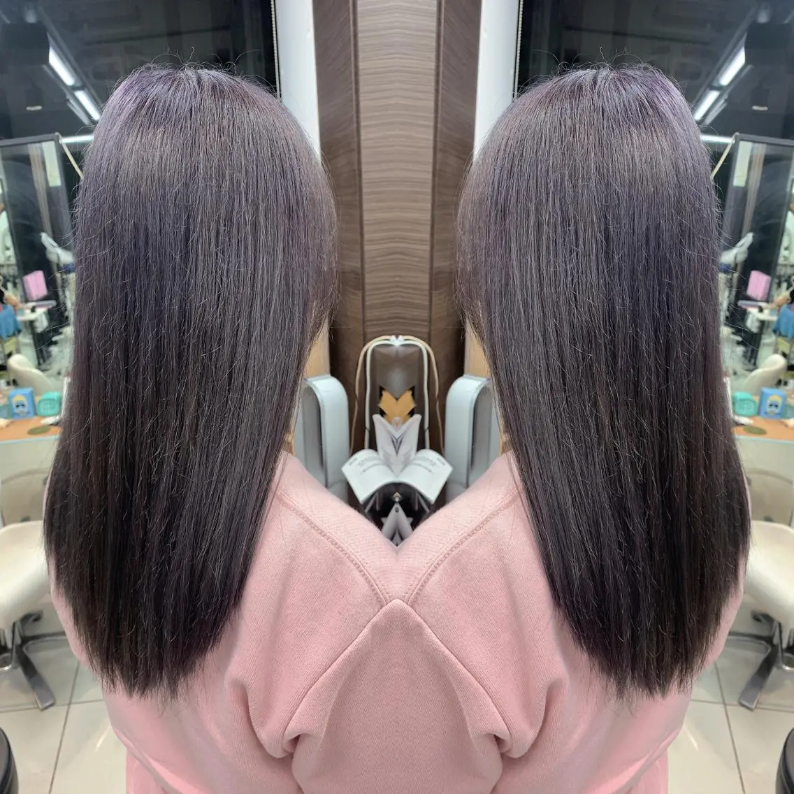 セミロング Merci メルシー 福岡、今泉のヘアスタイル