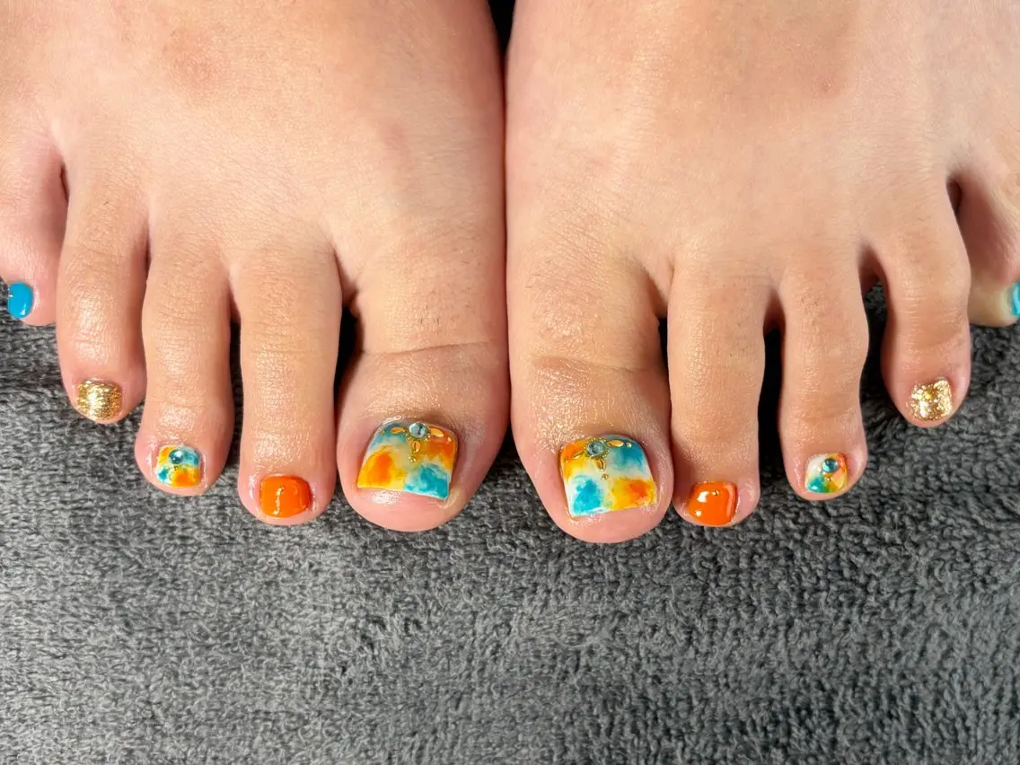 ネイル ハンドネイル フットネイル Nona NAILのネイルデザイン