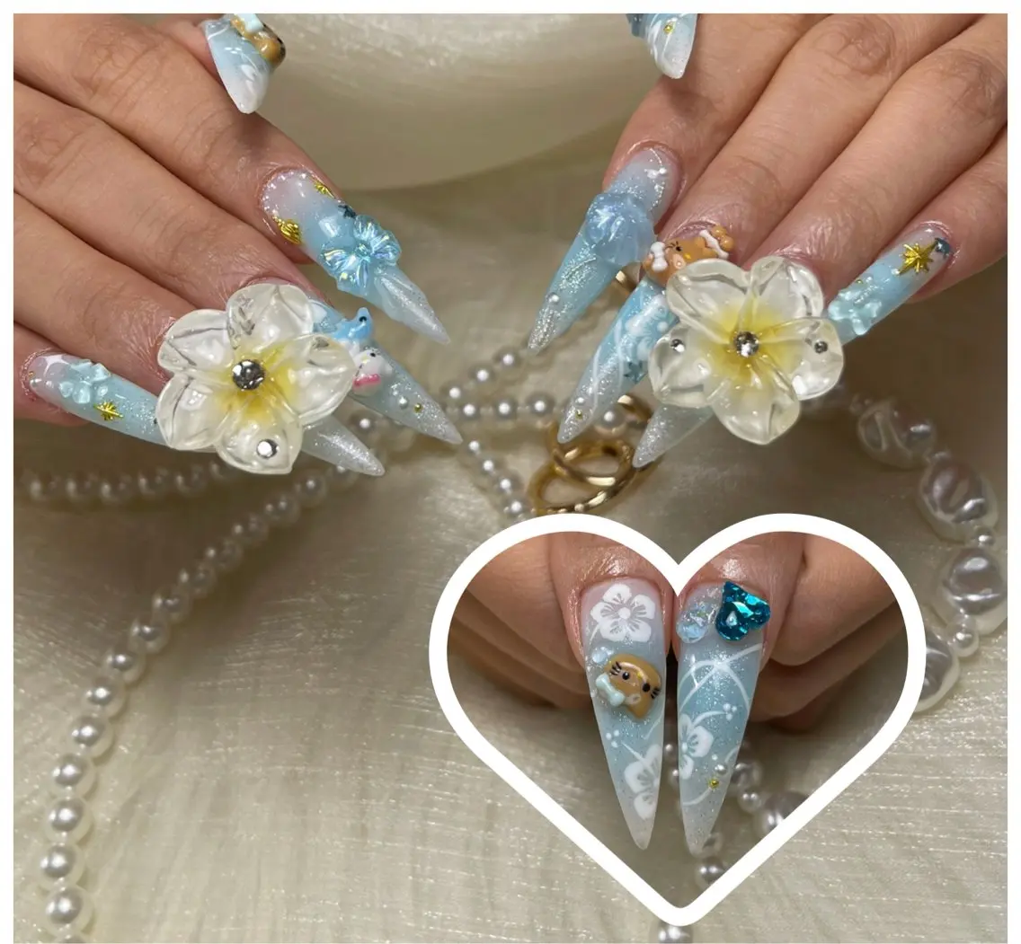 ミディアム ハンドネイル ヒエン NAILのネイルデザイン
