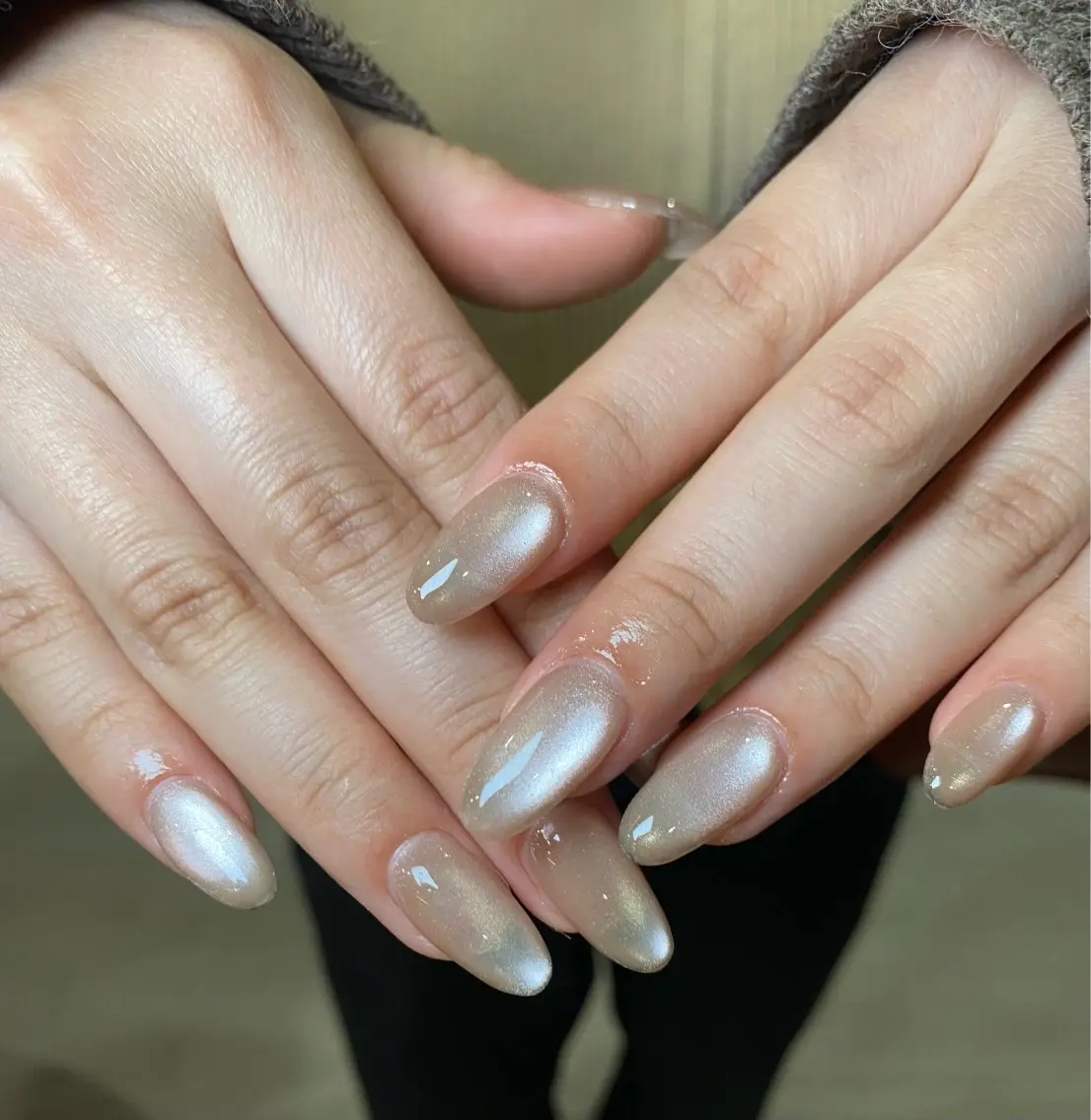 ネイル ハンドネイル Dark Honey karinのネイルデザイン