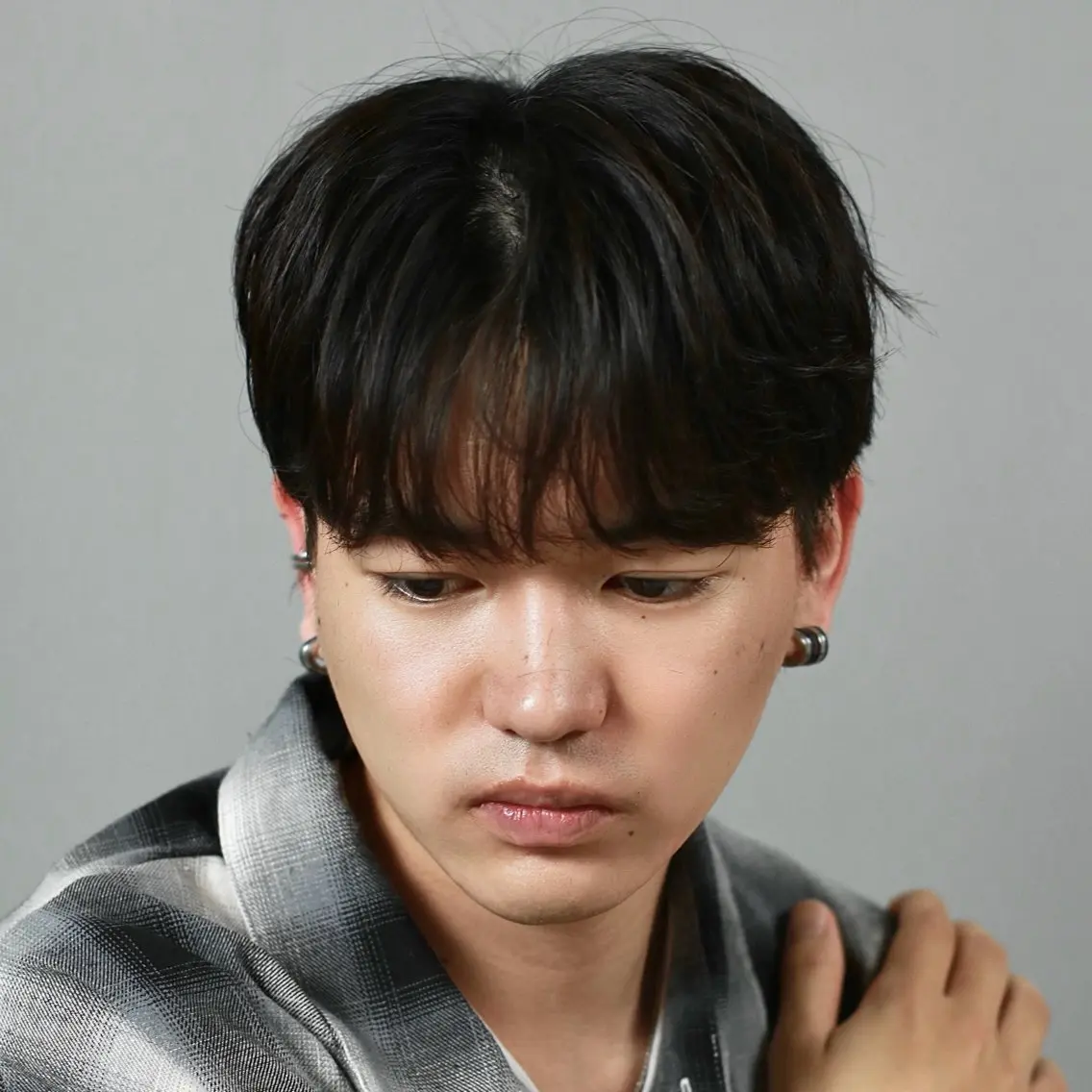 ショート パーマ メンズ パーマ 韓国ヘアADOR HARUKIのヘアスタイル