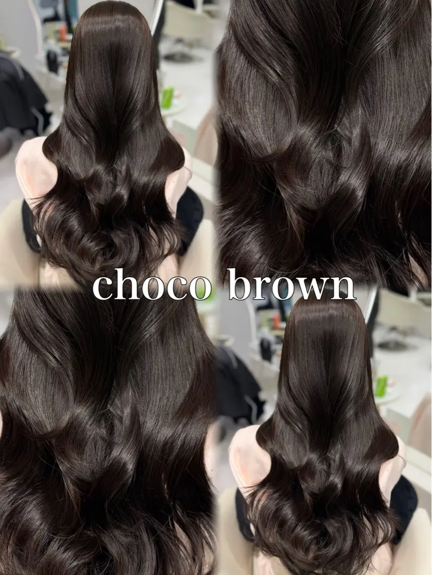 ロング カラー レイヤーカット 𝑹𝒊𝒉𝒐🎀 名駅/大人韓国ヘアのヘアスタイル