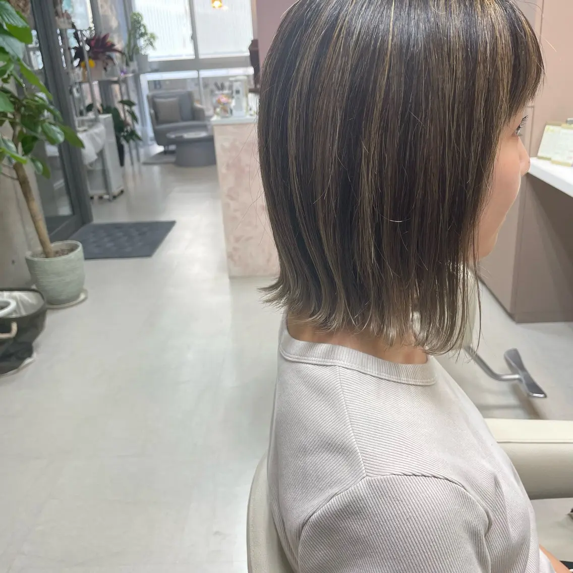 ショート カラー ヘアカラー 坂本 沙也加のヘアスタイル