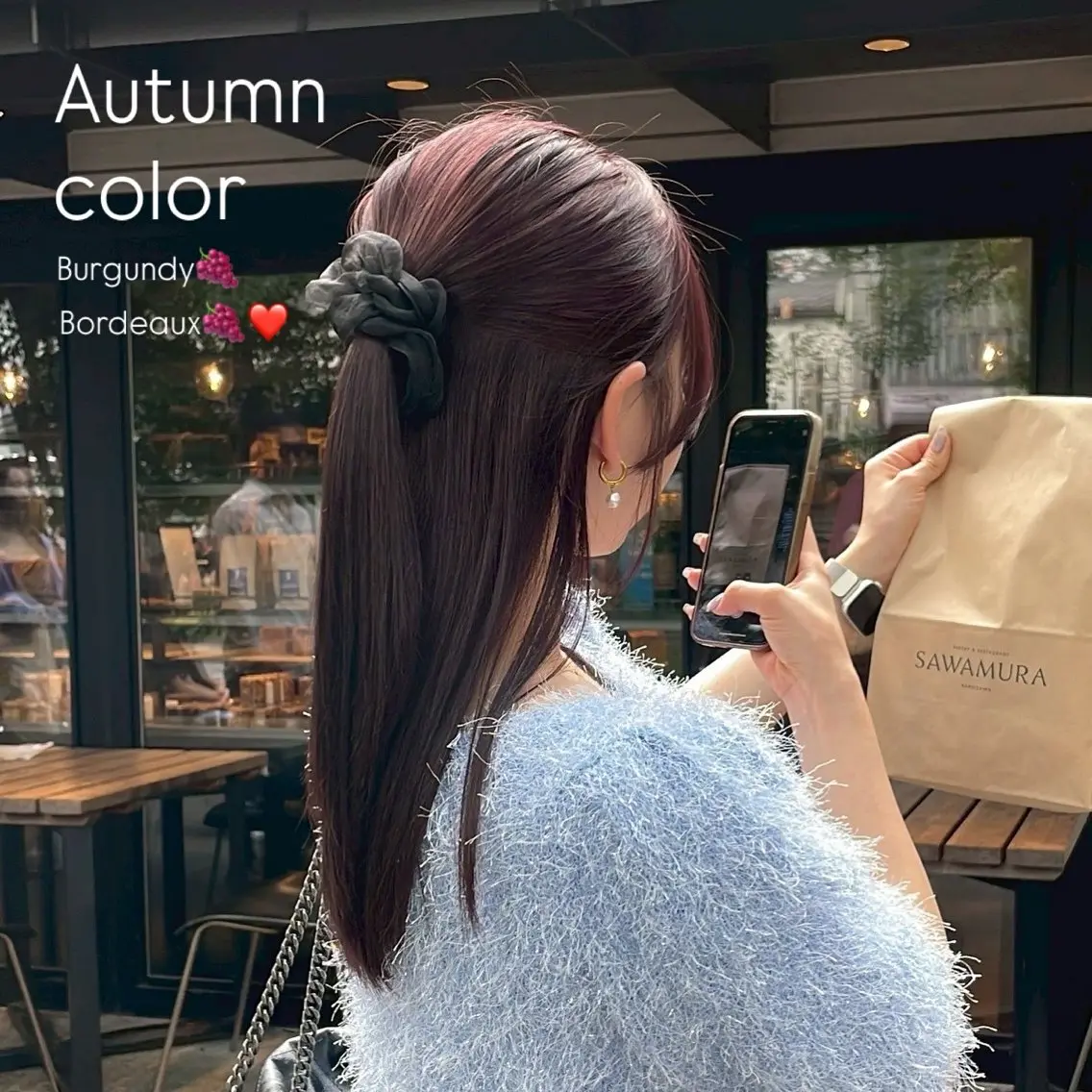 🍇ミニモ限定🍓カラー+1stepトリートメント🫧🤍超音波アイロン付き🤍の写真