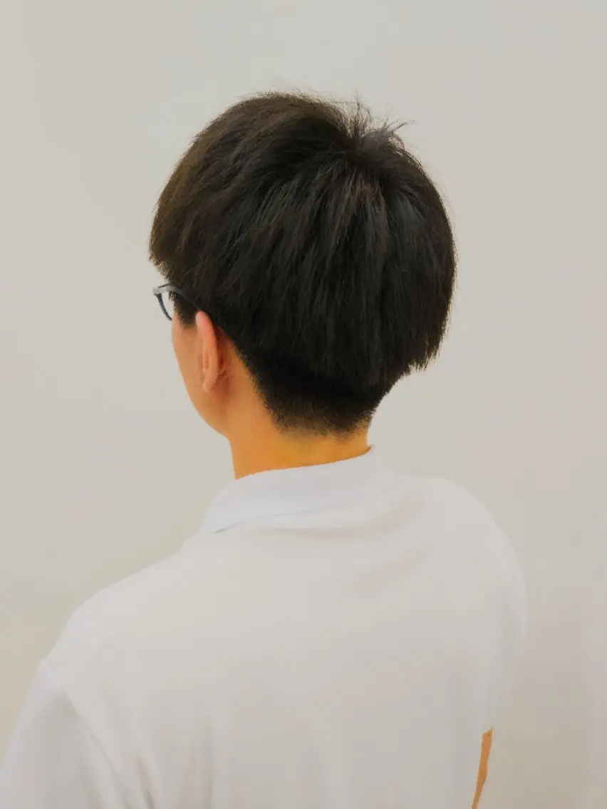ショート メンズ マッシュ 角谷 貫太郎のヘアスタイル