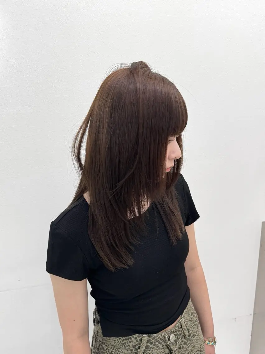 ミディアム ミディアムレイヤー レイヤーカット 韓国系支持率No.1 レイヤー特化/きょうのヘアスタイル