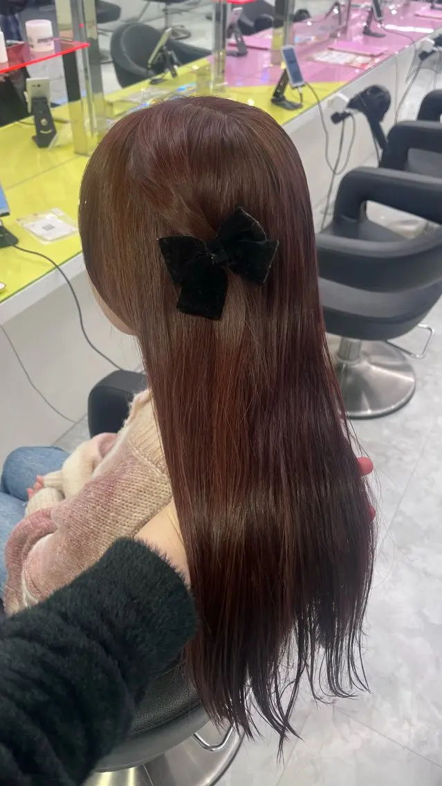 カラー ヘアカラー akari🎀🤍 ガーリーstyleのヘアスタイル