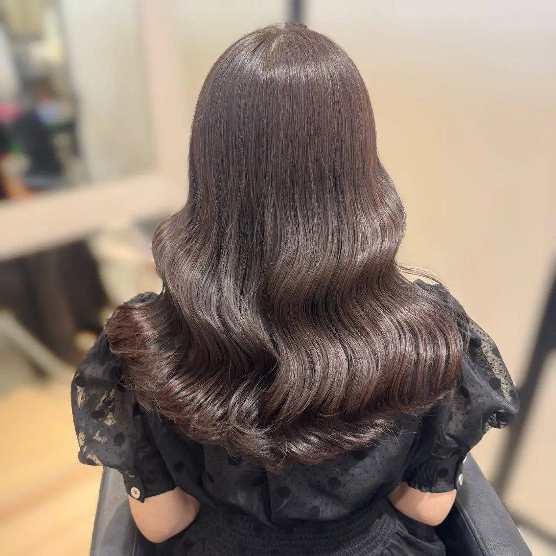 ロング カラー カット ヘアカラー トリートメント ブリーチなしカラー kana🐱のヘアスタイル