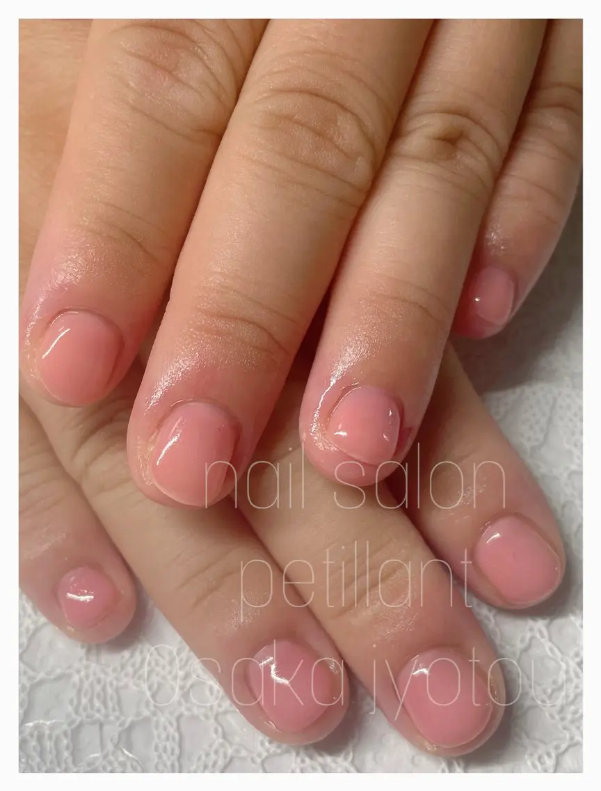 ネイル ピンク nail salon petillantのネイルデザイン