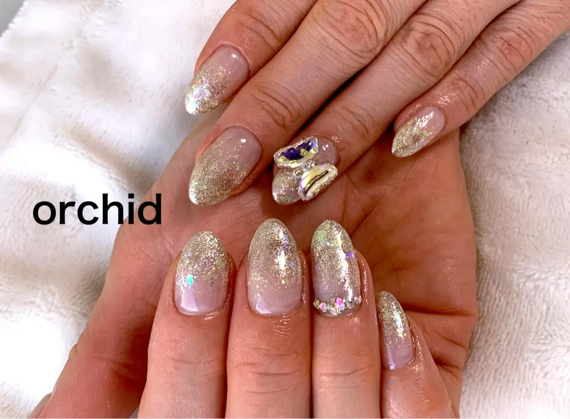 ネイル orchid ♡オーキッドのネイルデザイン