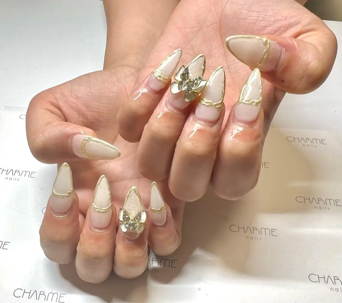 ネイル ハンドネイル CHARME 🤎〔RINA〕のネイルデザイン