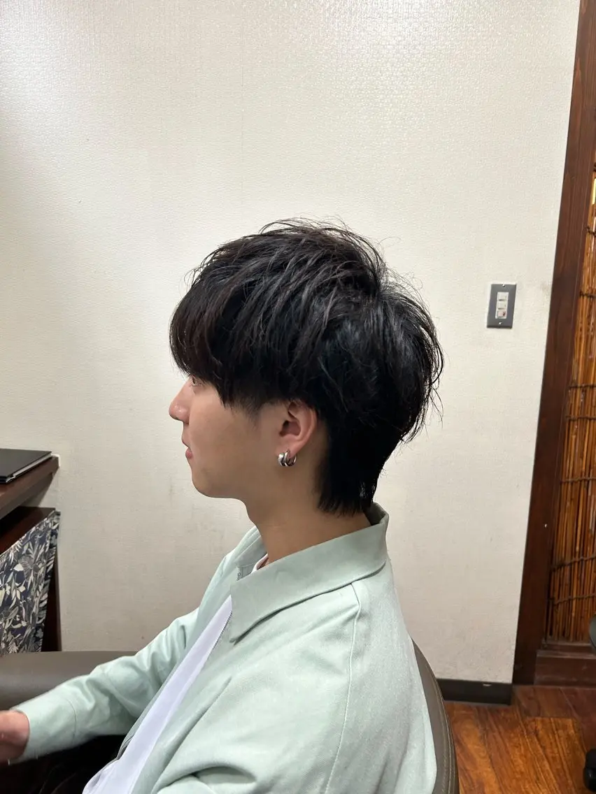 メンズ 出河 拓のヘアスタイル