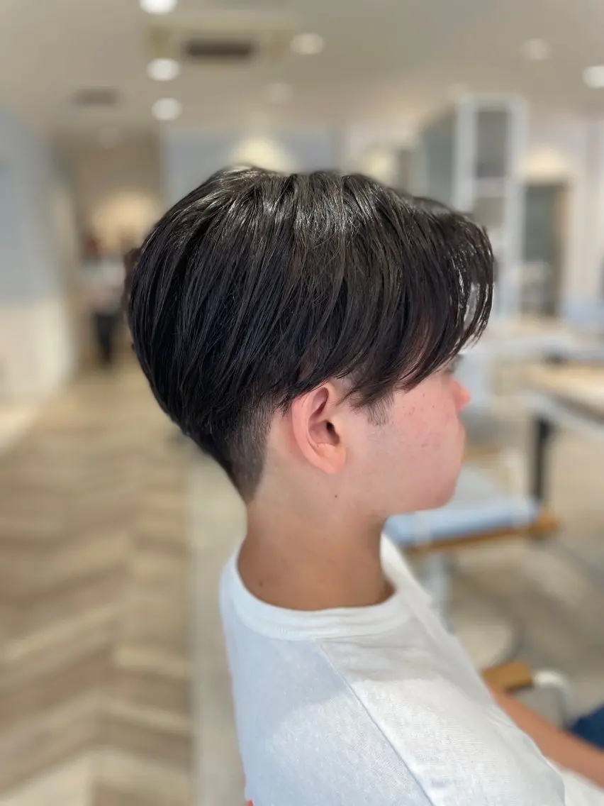 ショート パーマ メンズ カット パーマ メンズパーマ/カット / 古川　諒のヘアスタイル