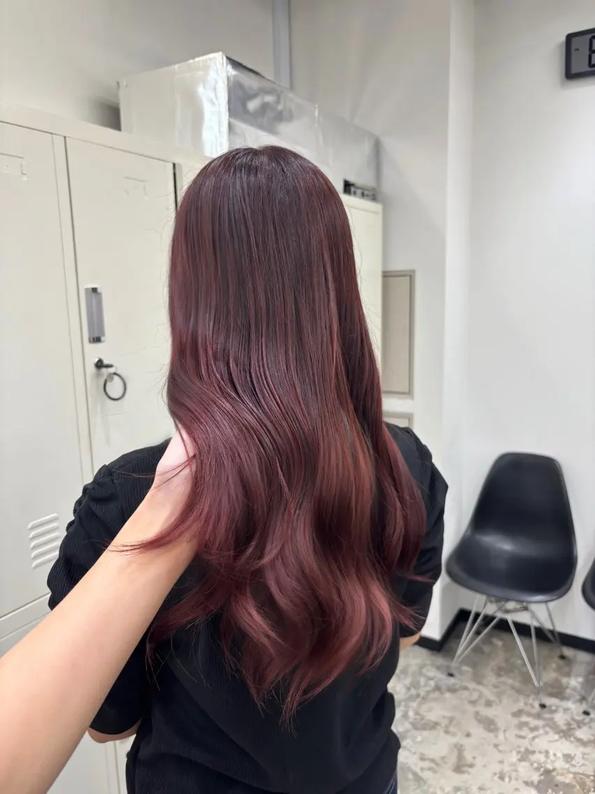 カラー ヘアカラー カット¥1100 🎀Yuri︎のヘアスタイル