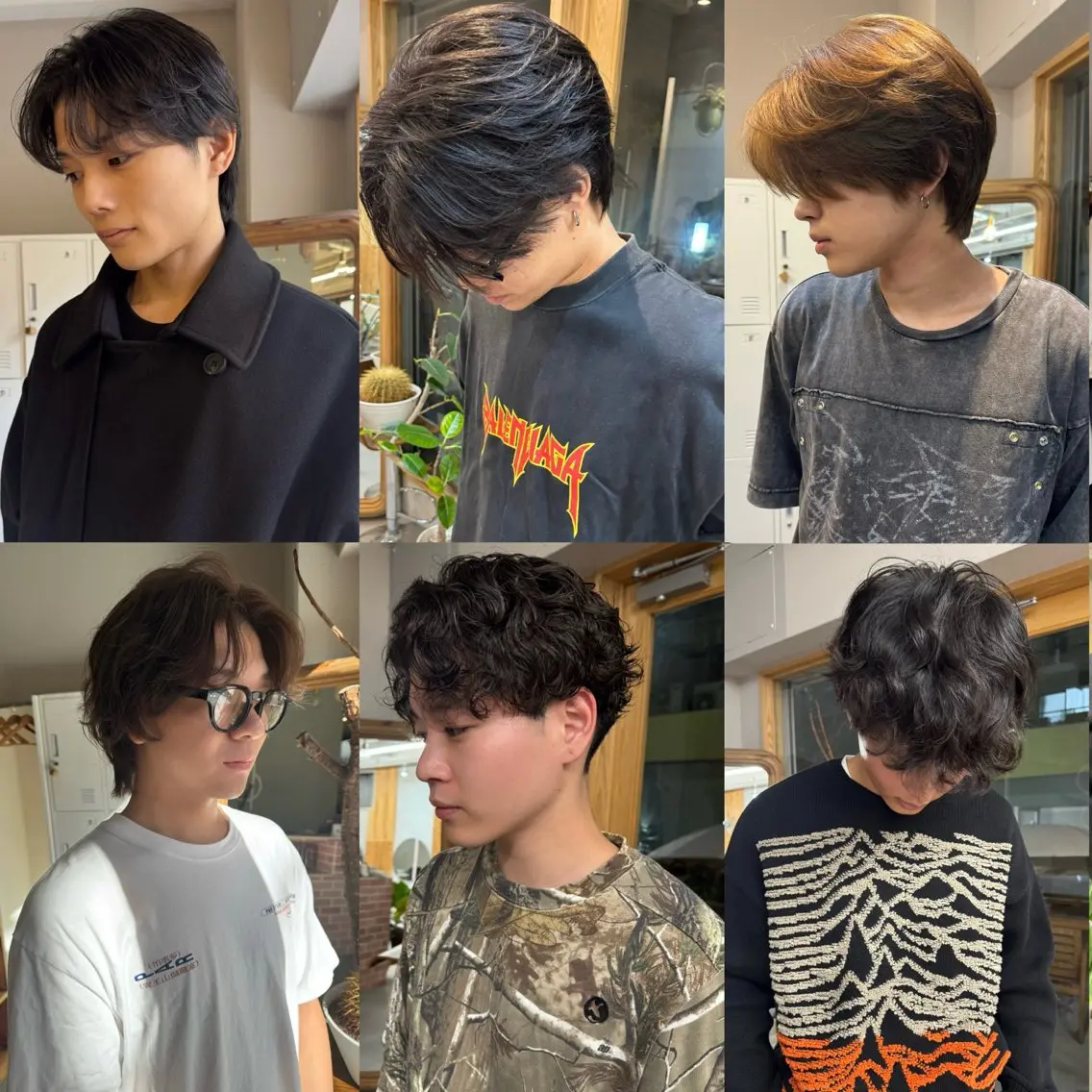 ミディアム メンズ カット パーマ cope'u moneのヘアスタイル