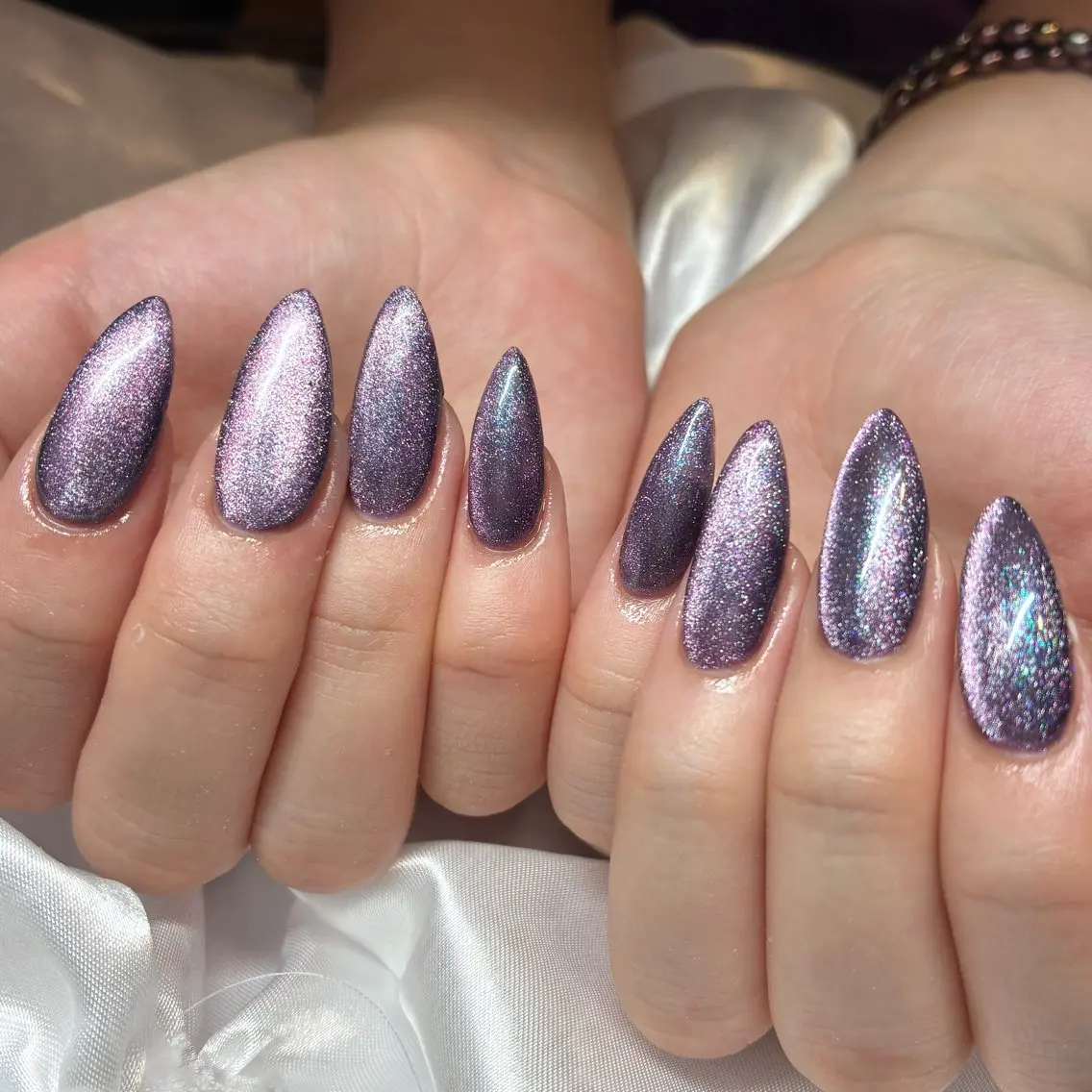 ネイル ジェルネイル マグネットネイル ハンドネイル Nail ヌシん家 AKANEのネイルデザイン